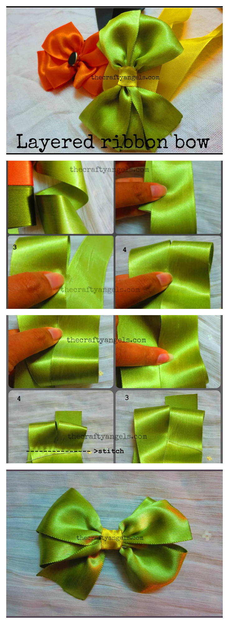ribbon-bow-tutorial-collage