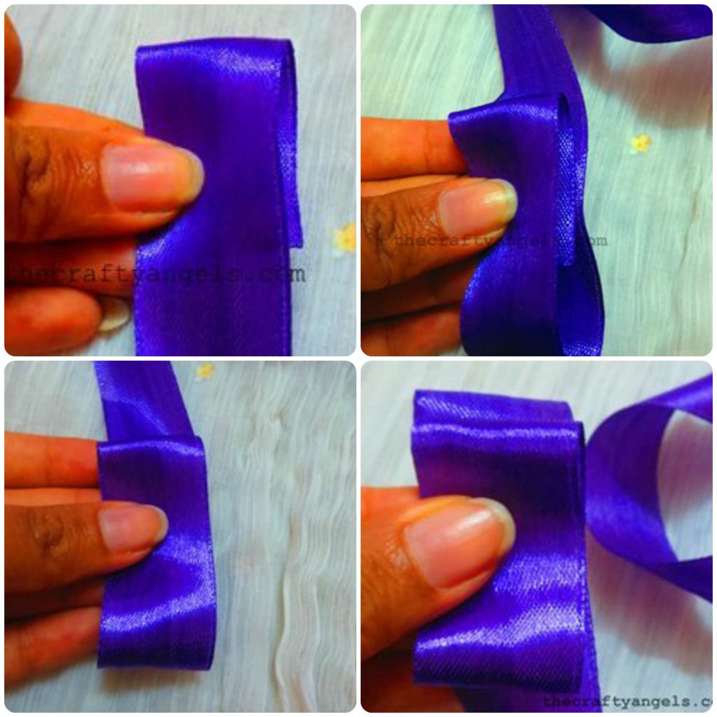 easy layered ribbon bows tutorial 1