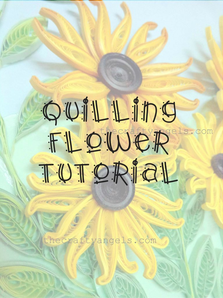 quilled flower tutorial