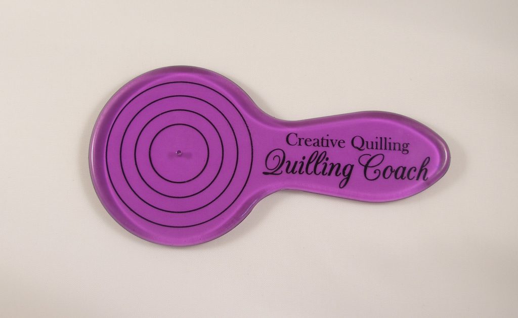 Basic quilling tutorial - making flat tight coil coach