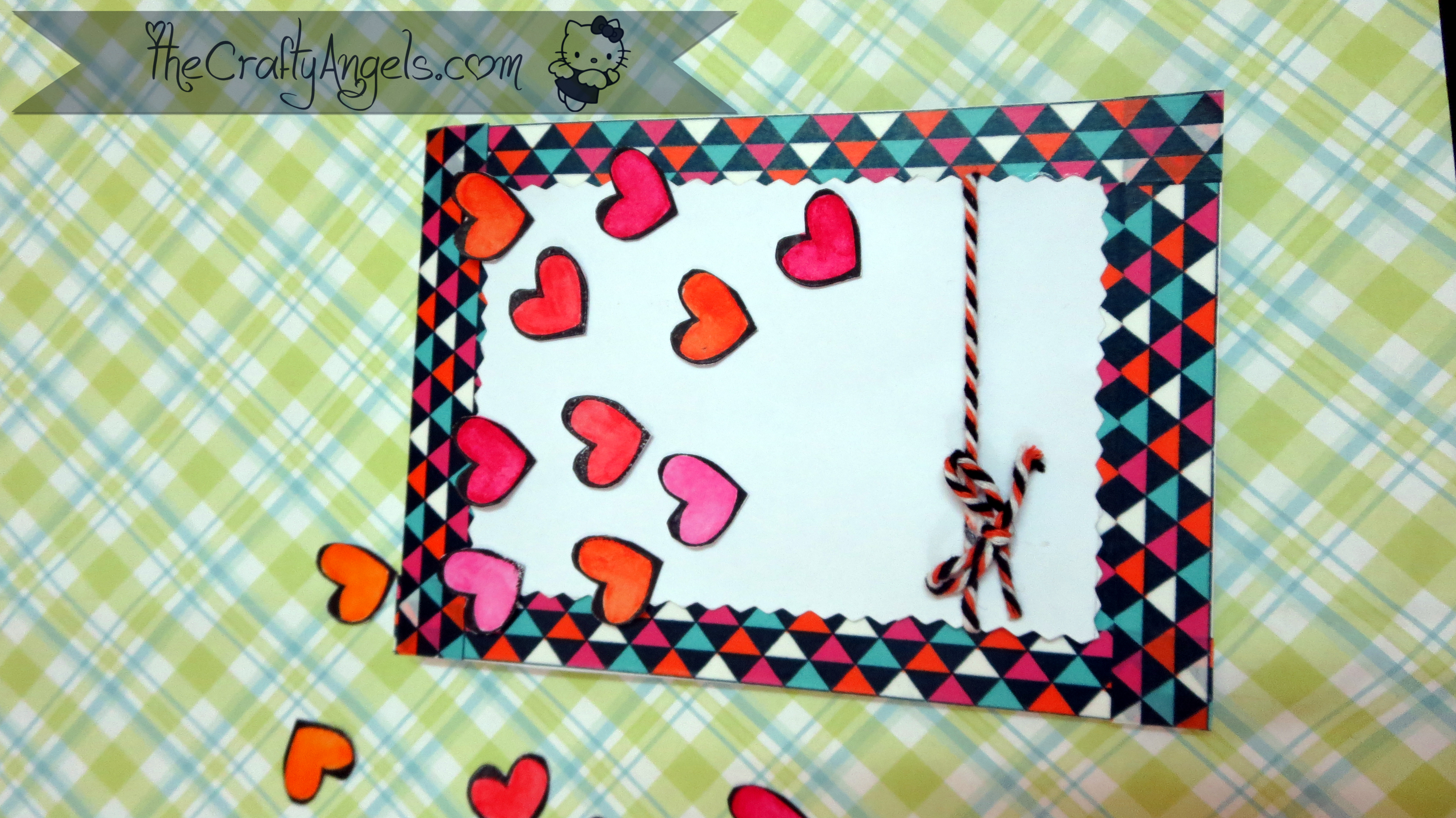 Confetti Hearts card tutorial (6)