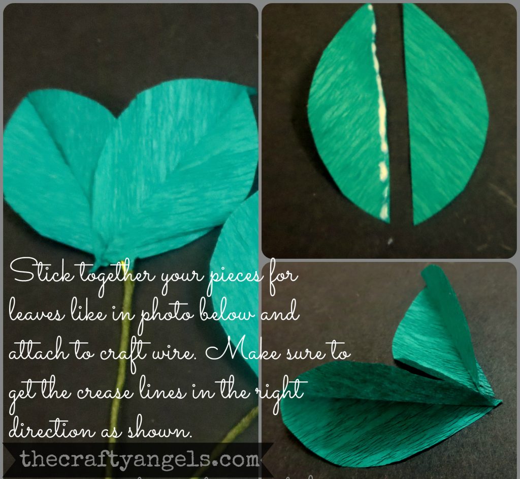 Crepe paper flower tutorial (4)