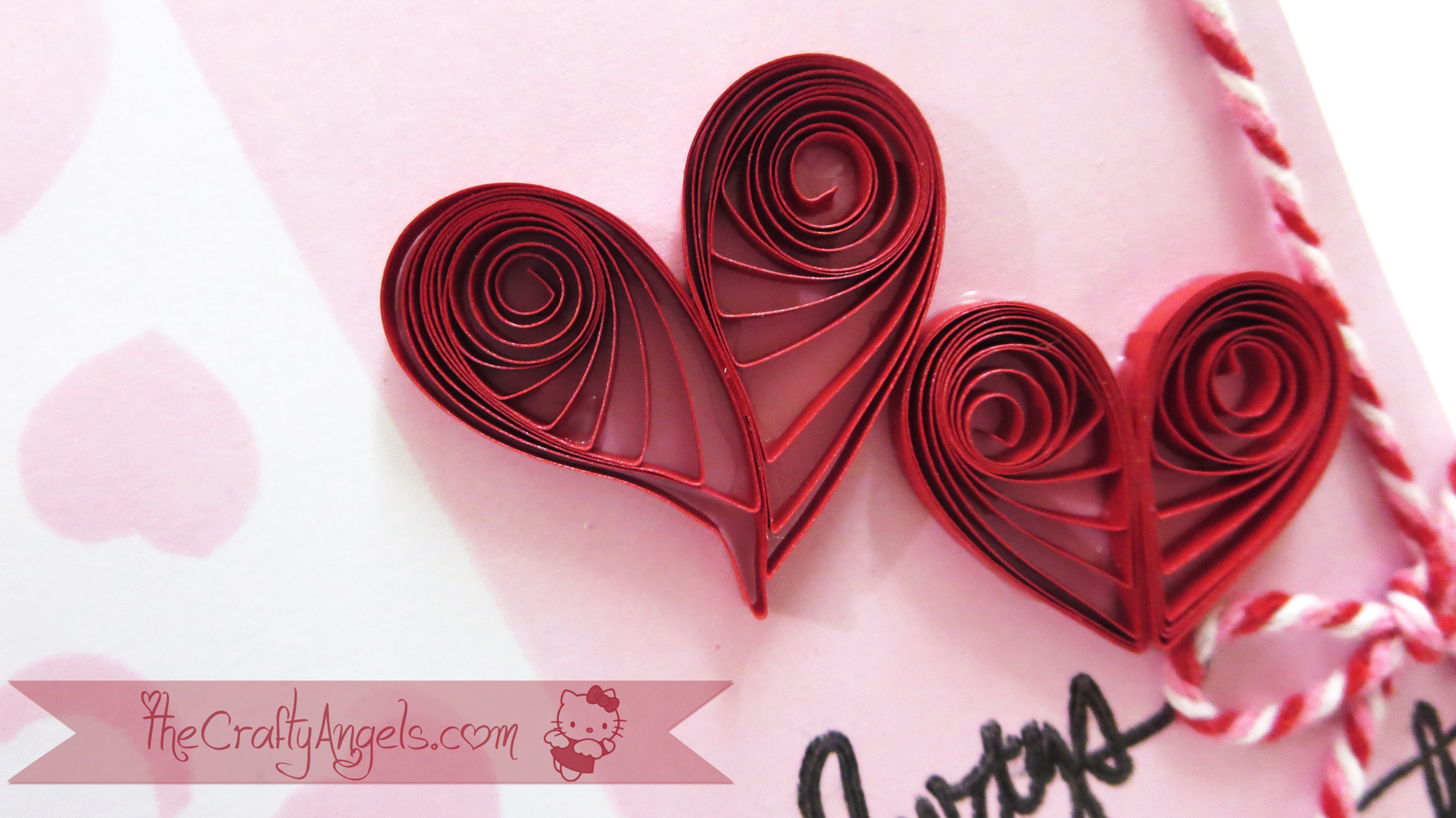quilled hearts cards