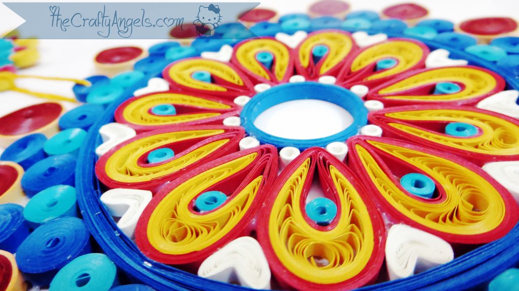 Quilled Malaysian flower tutorial (11)