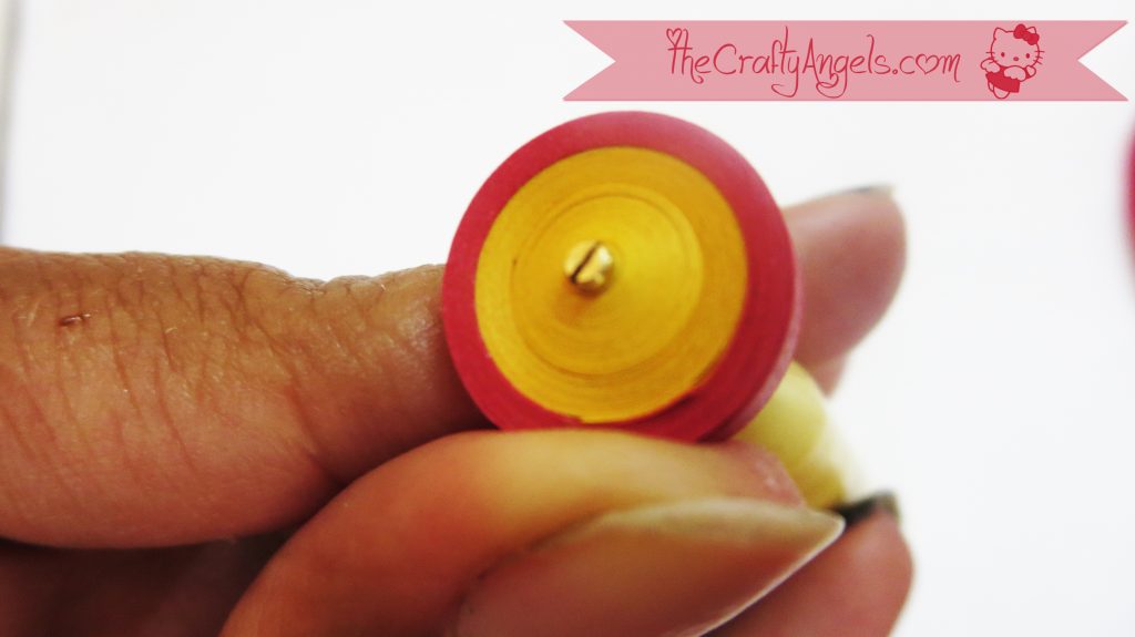 Quilled Malaysian flower tutorial (5)