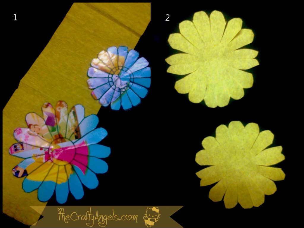 DIY Crepe gerbera flower tutorial (1)