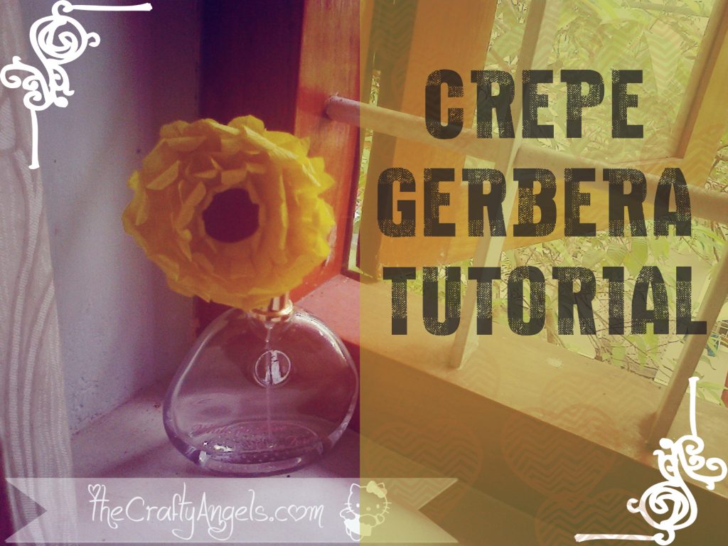 DIY Crepe gerbera flower tutorial (3) copy