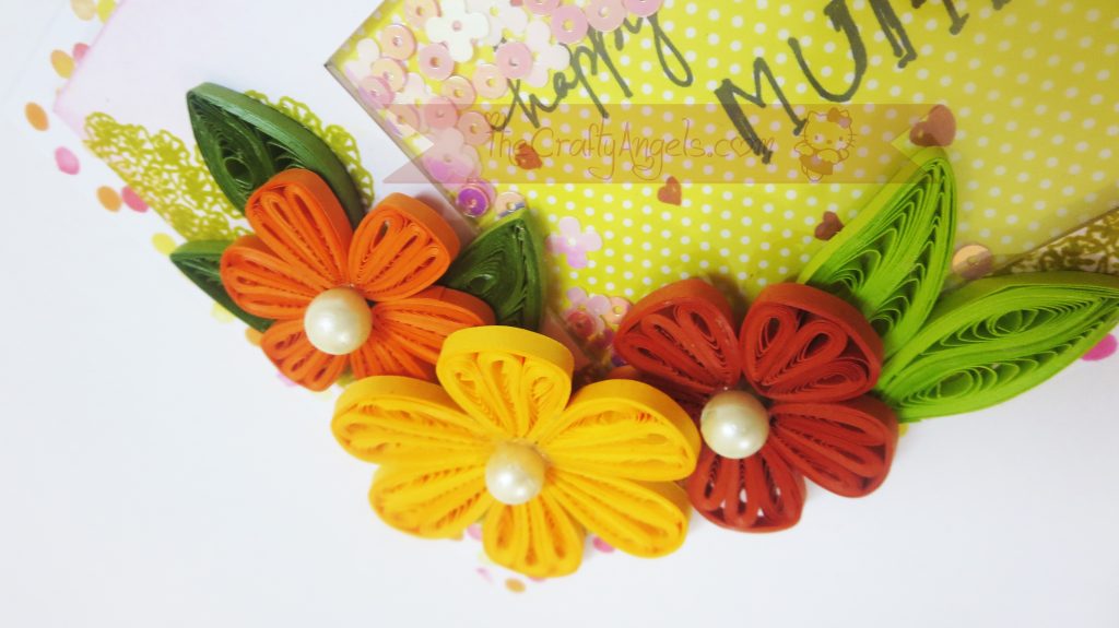 Tight quilled flower shaker card tutorial (18)