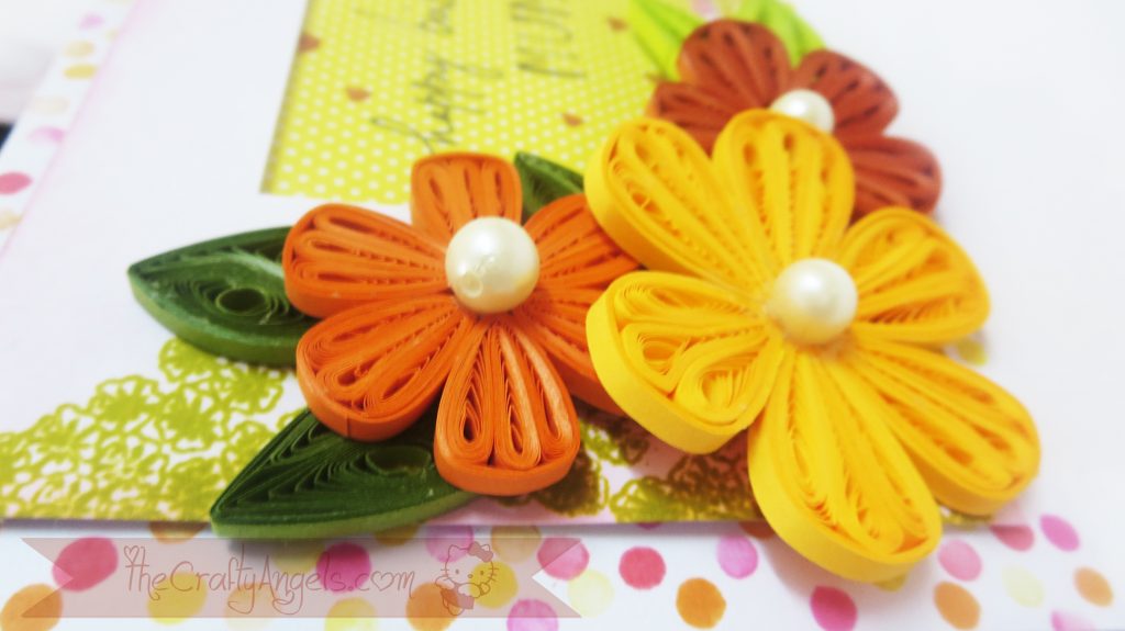Tight quilled flower shaker card tutorial (21)