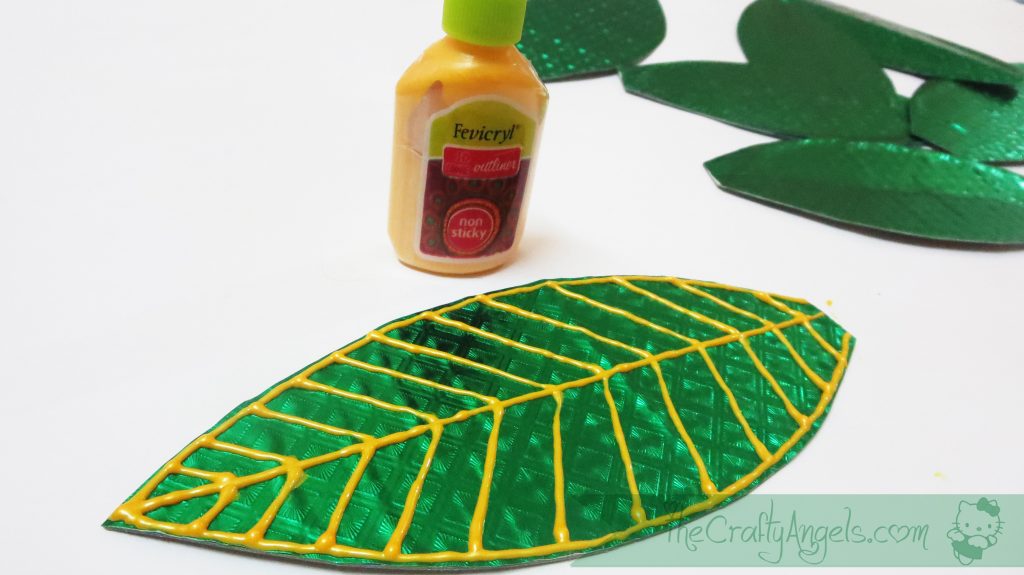 DIY Mango leaf door toran tutorial