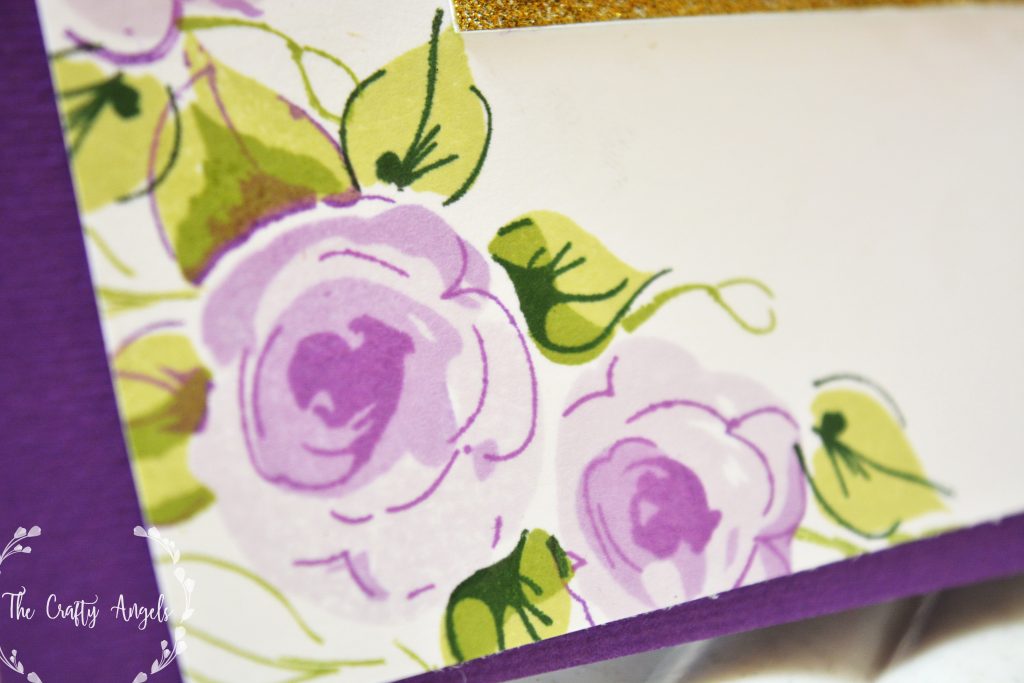 altenew painted flowers, altenew shades of purple crisp ink, altenew label love, altenew, thankyou card, indian craft blog