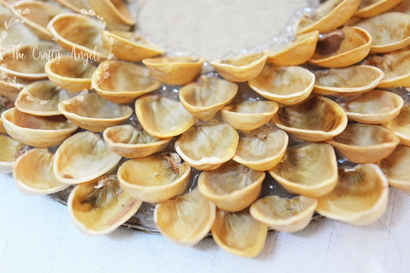Easy to make DIY pistachio shell candle holder for diwali decoration, diwali decor, pista shell craft, pista shell reuse, pistachio shell craft, pistachio shell recycle, recycle craft, diwali decor, diya holder, diwali diya