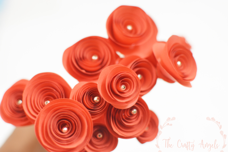 How To Make Paper Flowers: Easy DIY Swirl Roses