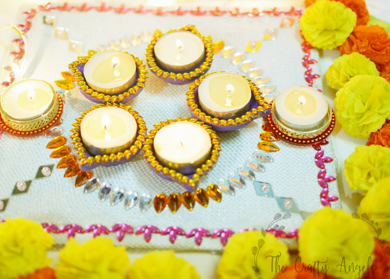diwali decor, diwali decoration ideas, diwali thali , diwali tablescape, diwali home decor, diwali craft, diwali ideas, diwali activity, diwali handpainted diya, diy decorated diya