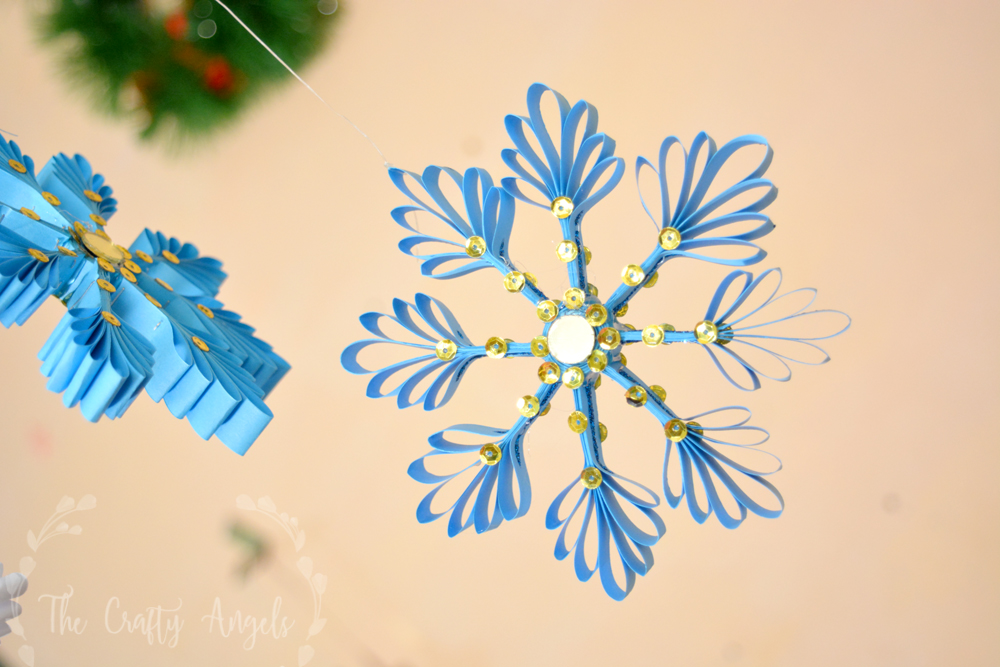 How To Make A Paper Snowflake DIY  Christmas Ornament - Craft Klatch