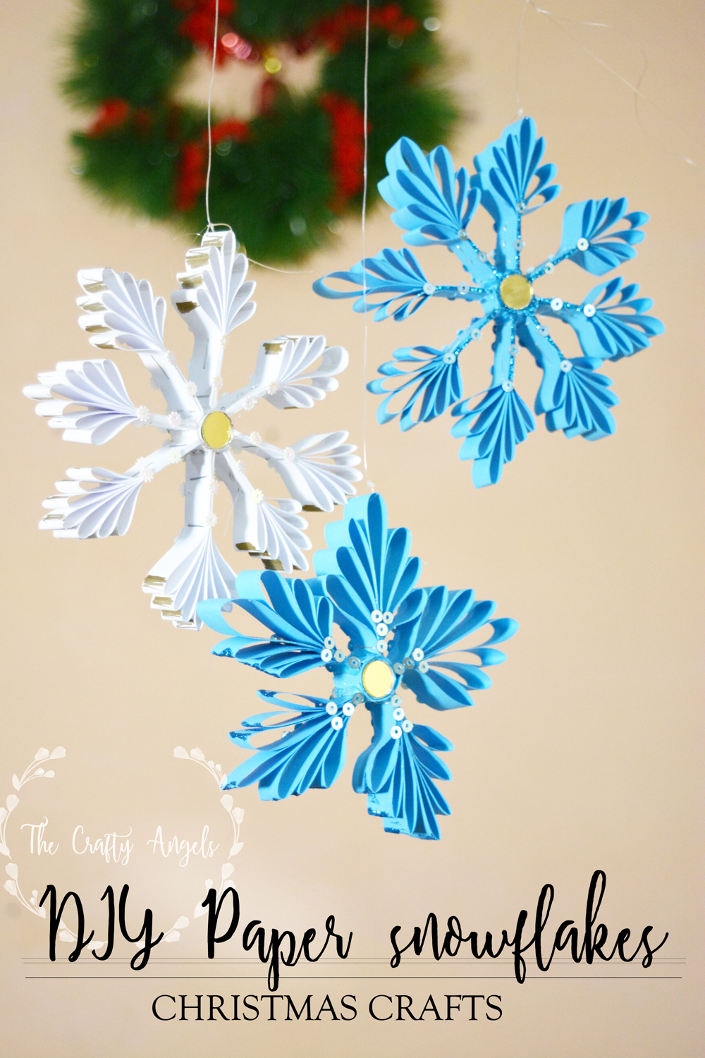 How To Make DIY Paper Snowflakes in 2018 - Paper Snow Flake Instructions