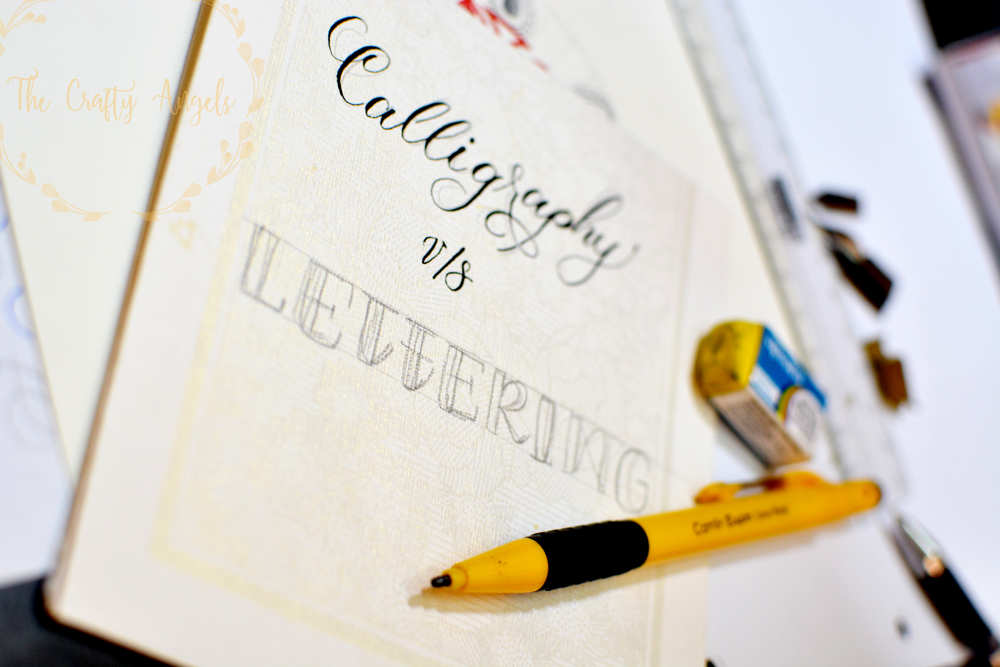 Beginners guide to calligraphy and lettering, calligraphy beginner, lettering india, calligraphy india, calligraphy worksheet, free lettering worksheet, copperplate and specerian, types of calligraphy fonts, pointed tip basics, calligraphy basics, lettering basics, calligraphy lettering difference