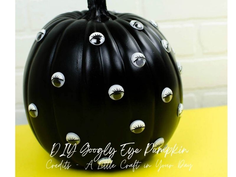 DIY Googly Eye Pumpkin