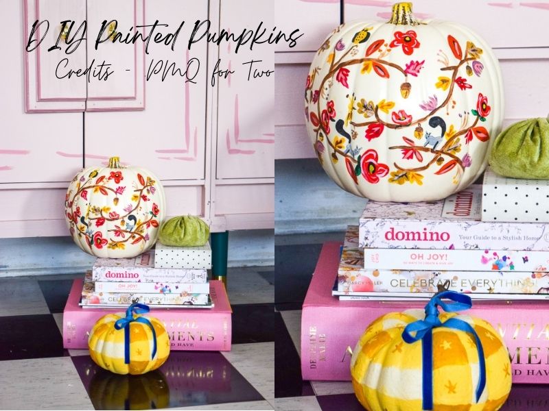 DIY Painted Pumpkins