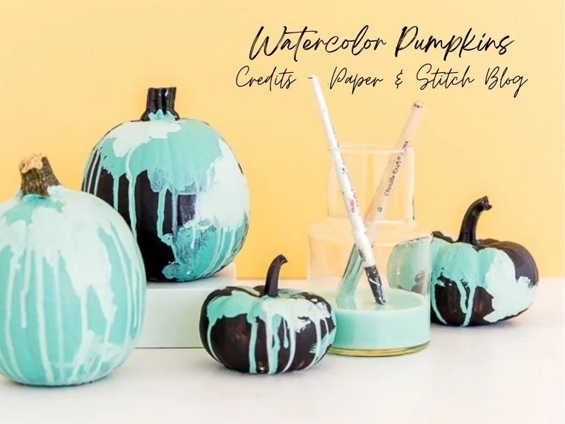 Watercolor Pumpkins