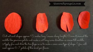 Crepe paper flower tutorial (9)