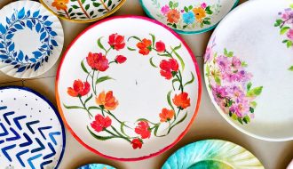 DIY Decorative wall plates