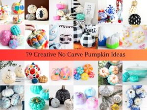 79 No Carve Pumpkin Ideas